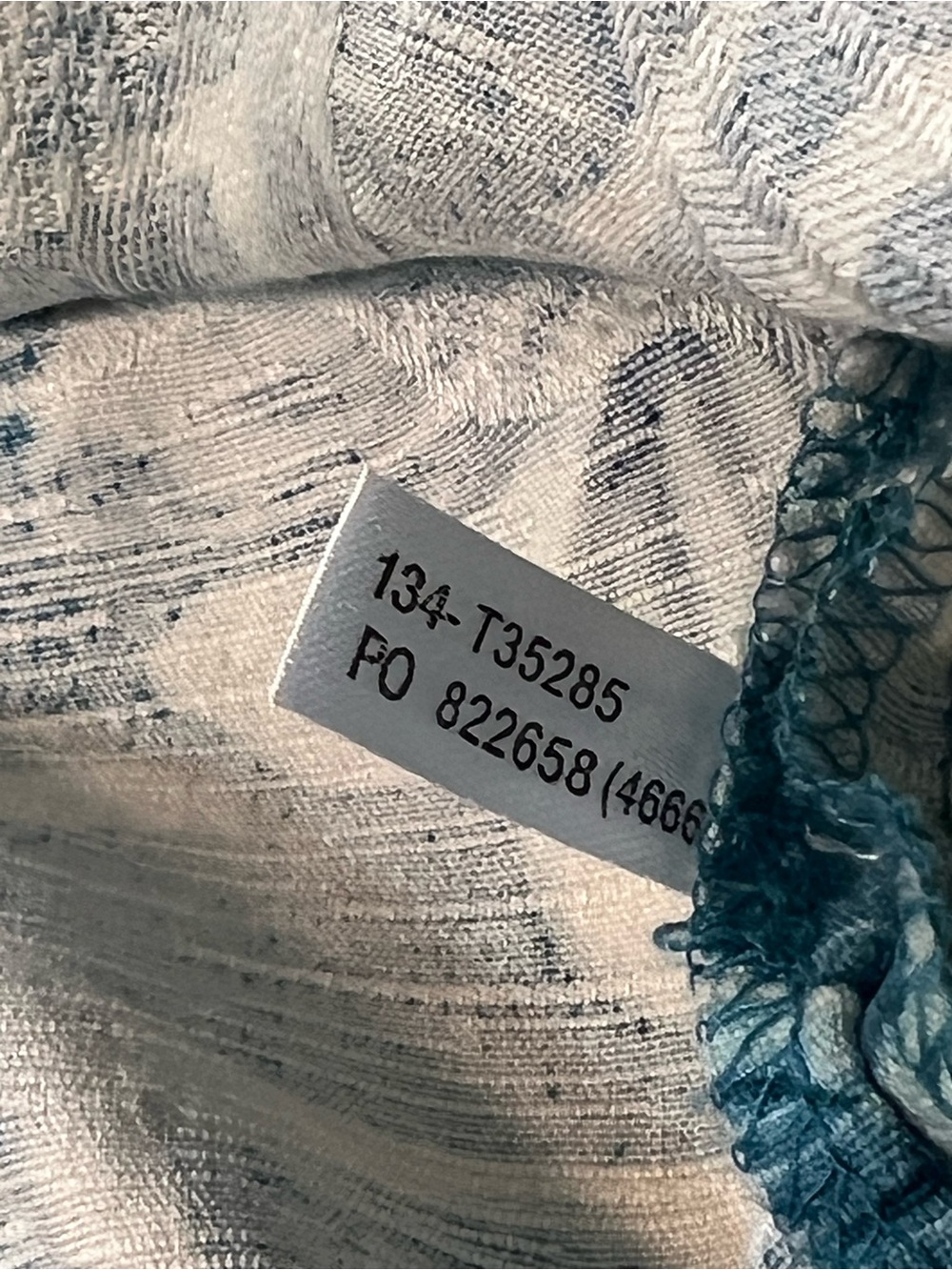 Tommy Bahama Teal Blue Floral Short-Sleeve Button-Down Shirt 100% silk - Picture 6 of 6